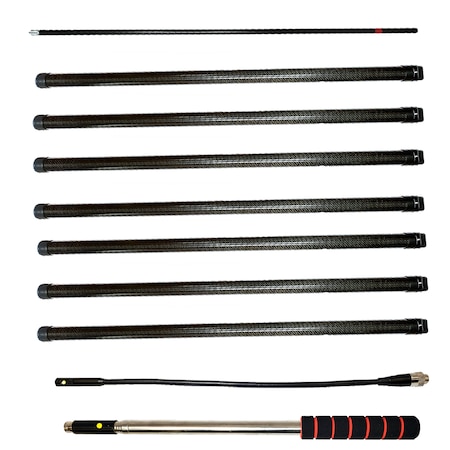 Vividia Pole Telescopic Inspection Camera, 12m L, Carbon Fiber, TVS-165 Camera WPC 1200 T